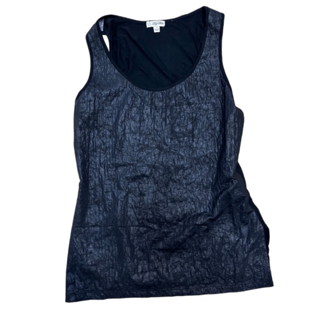 Blank tank with leather look